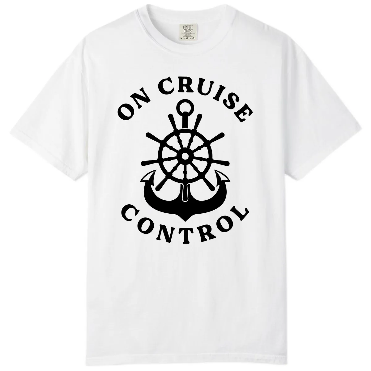 On Cruise Control Nautical Wheel Comfort Color in White