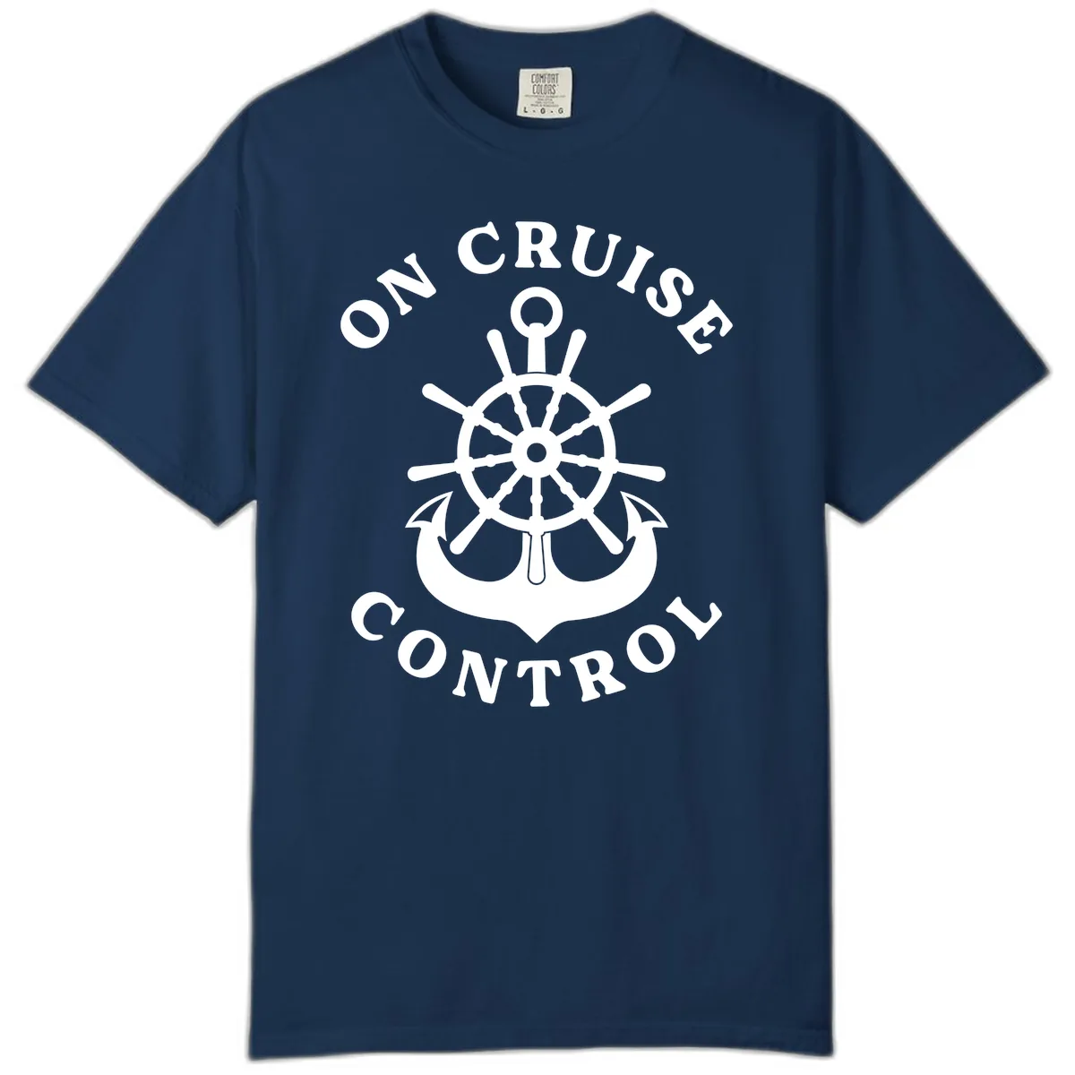 On Cruise Control Nautical Wheel Comfort Color in Navy