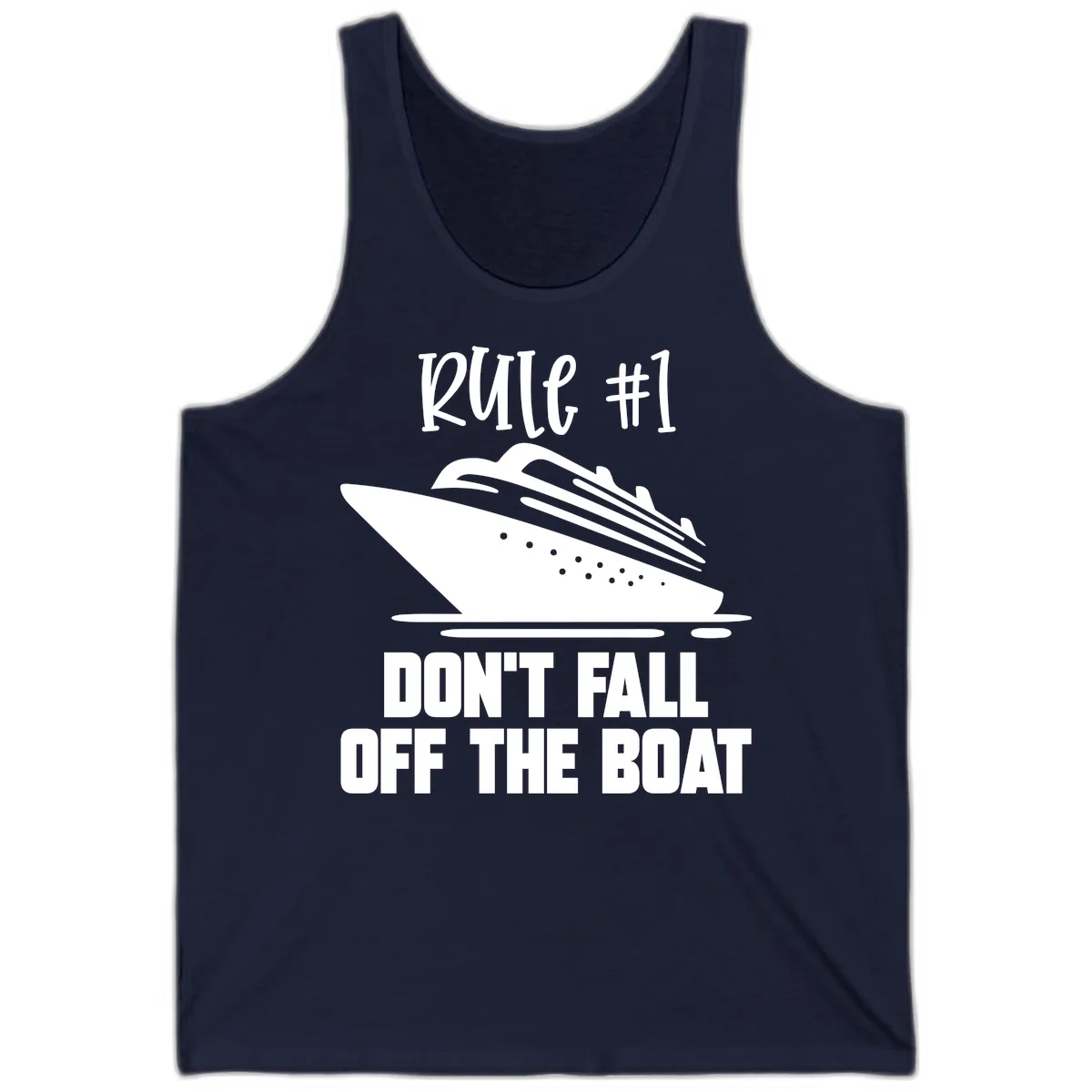 Rule #1 Don't Fall Off The Boat Tank in Navy