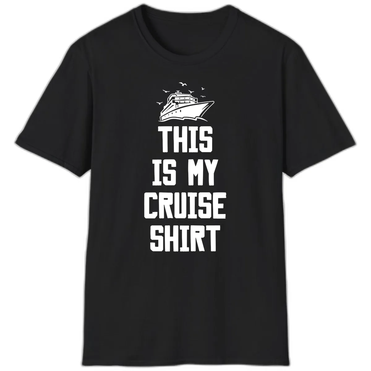 This Is My Cruise Shirt T-Shirt in Black