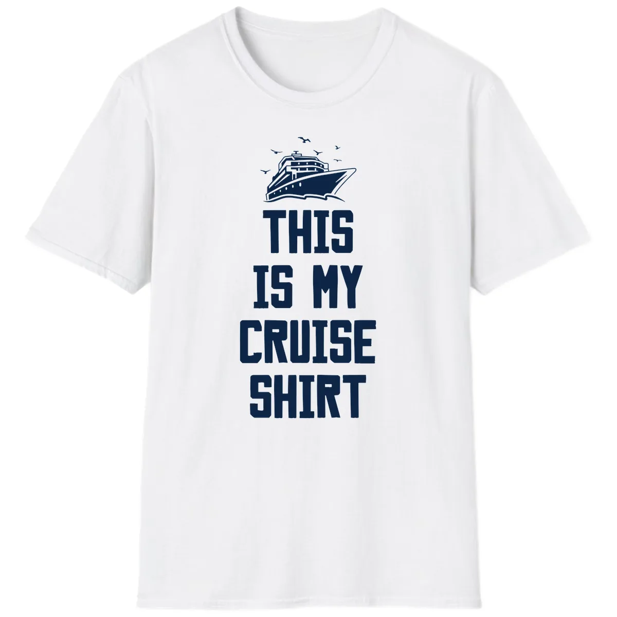 This Is My Cruise Shirt T-Shirt in White