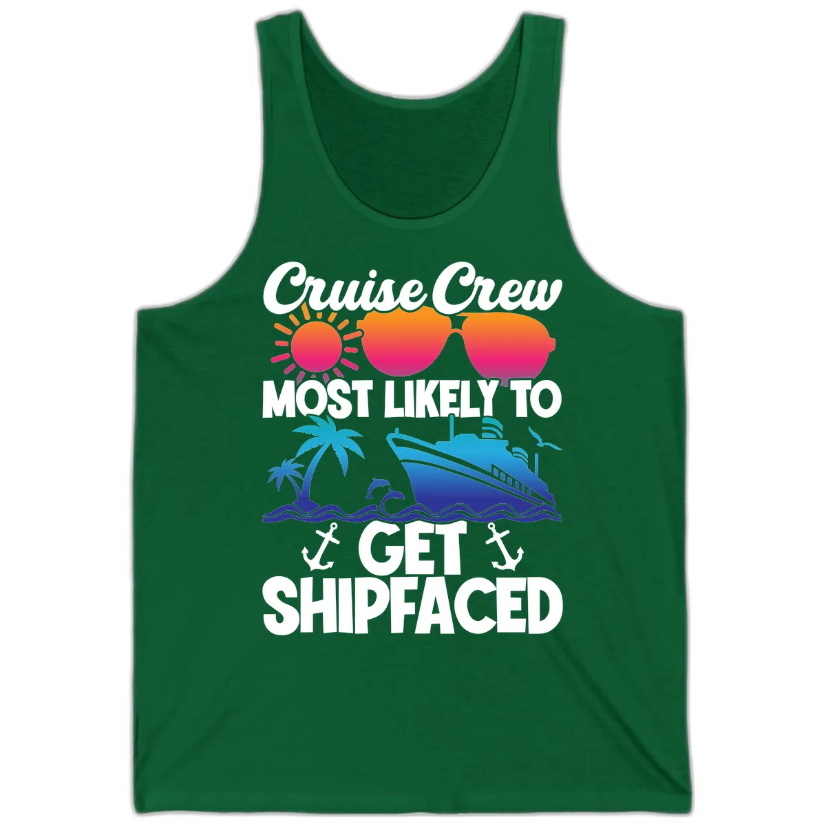 Cruise Crew Most Likely To Get Shipfaced Tank in Kelly
