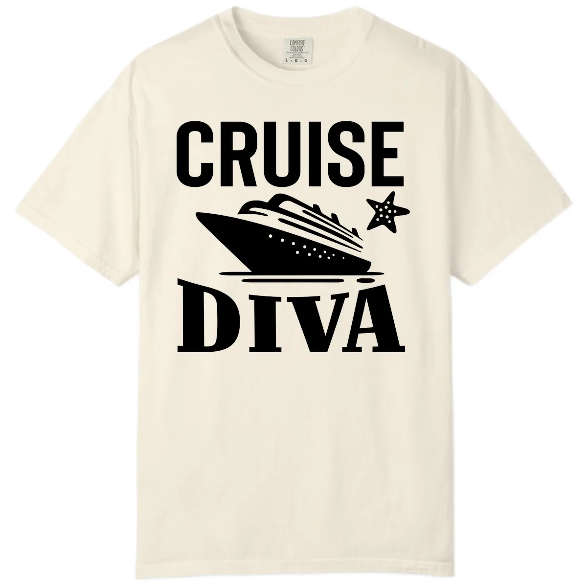 Cruise Diva Comfort Color in Ivory