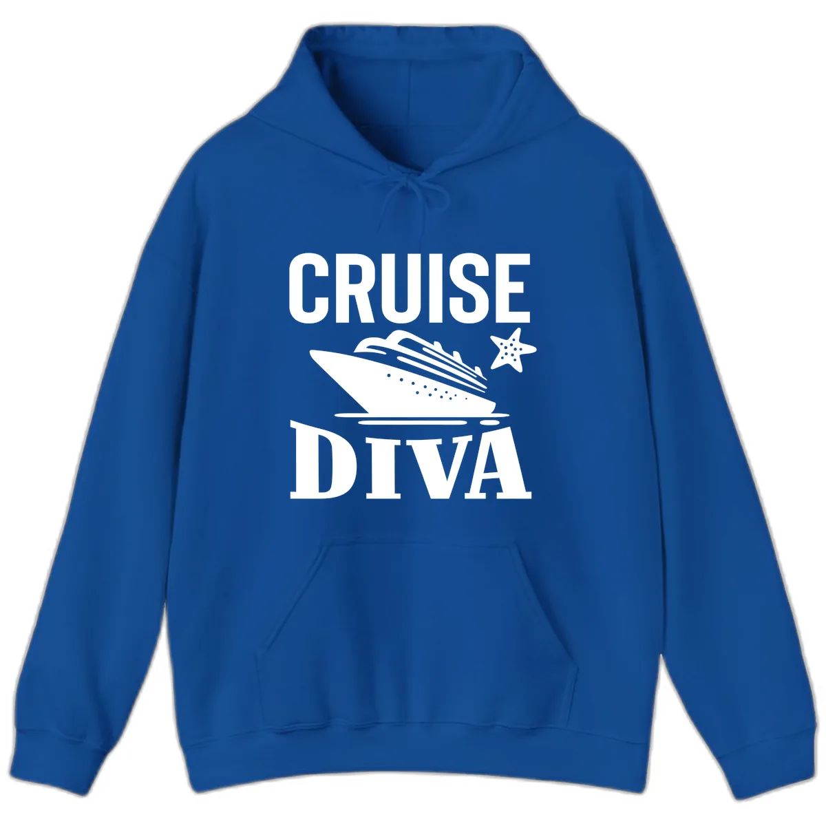 Cruise Diva Hoodie in Royal