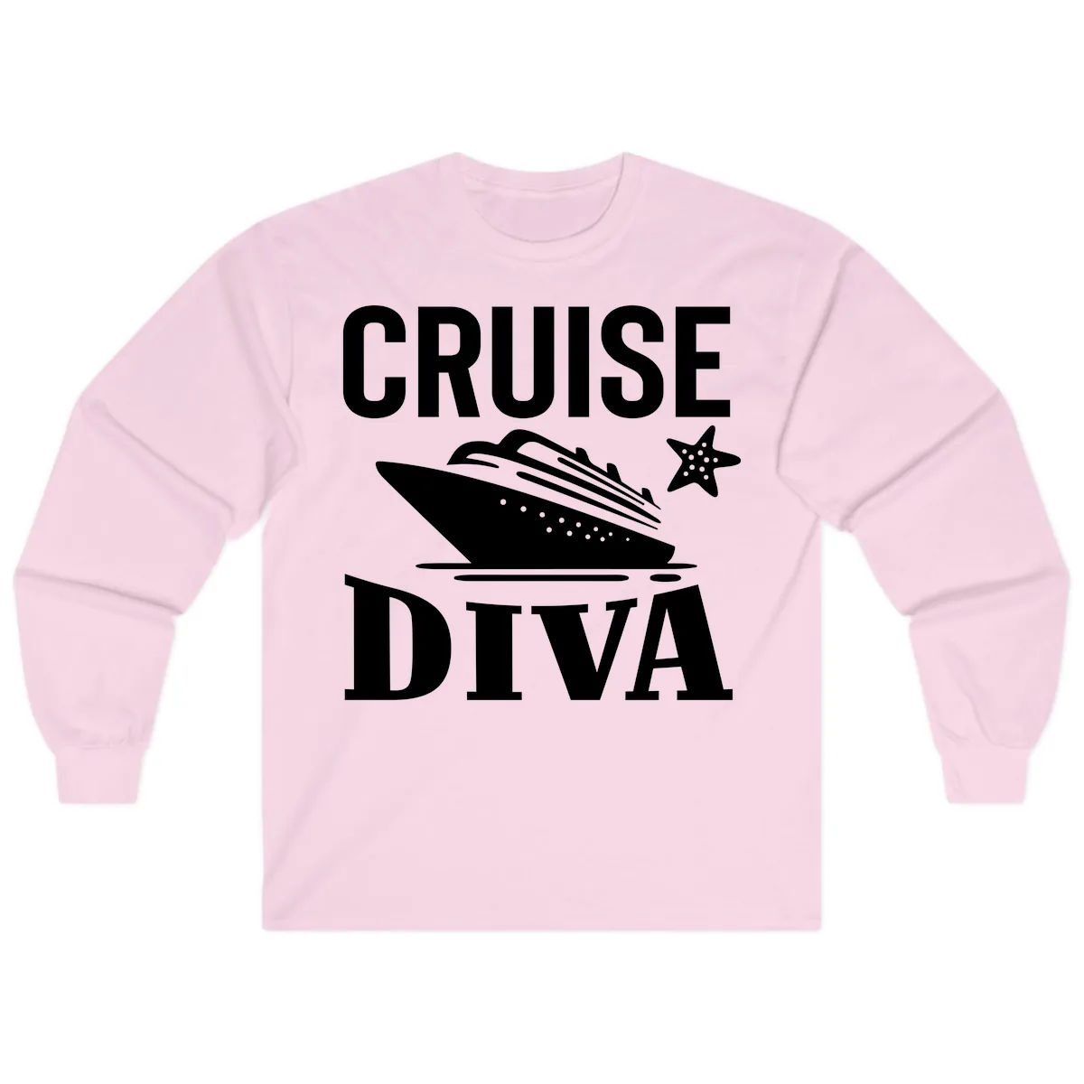 Cruise Diva Long Sleeve in Light Pink
