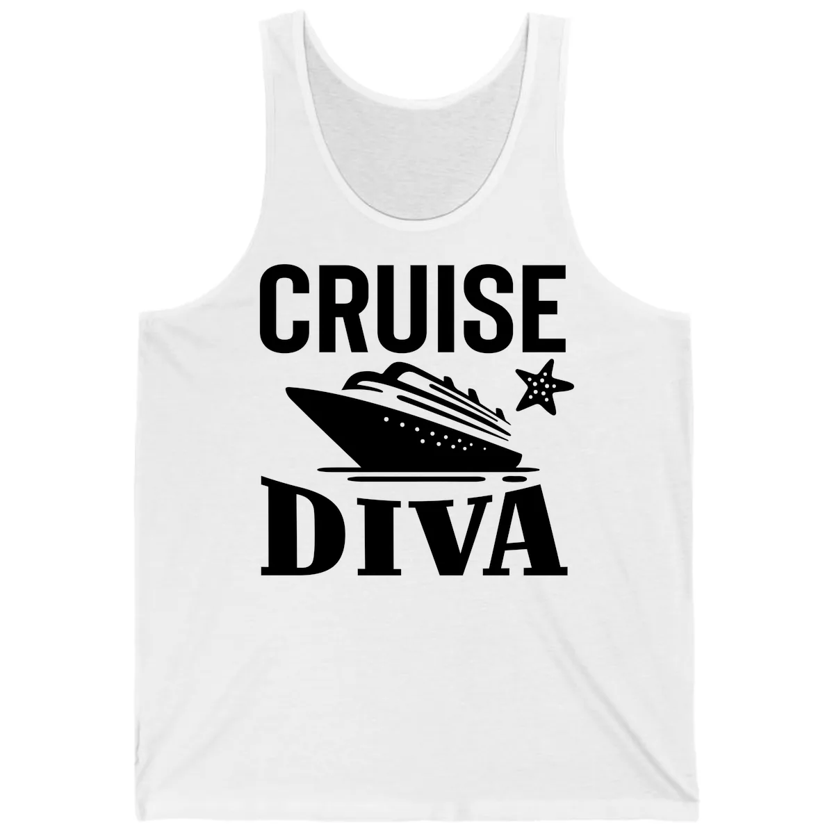 Cruise Diva Tank in White