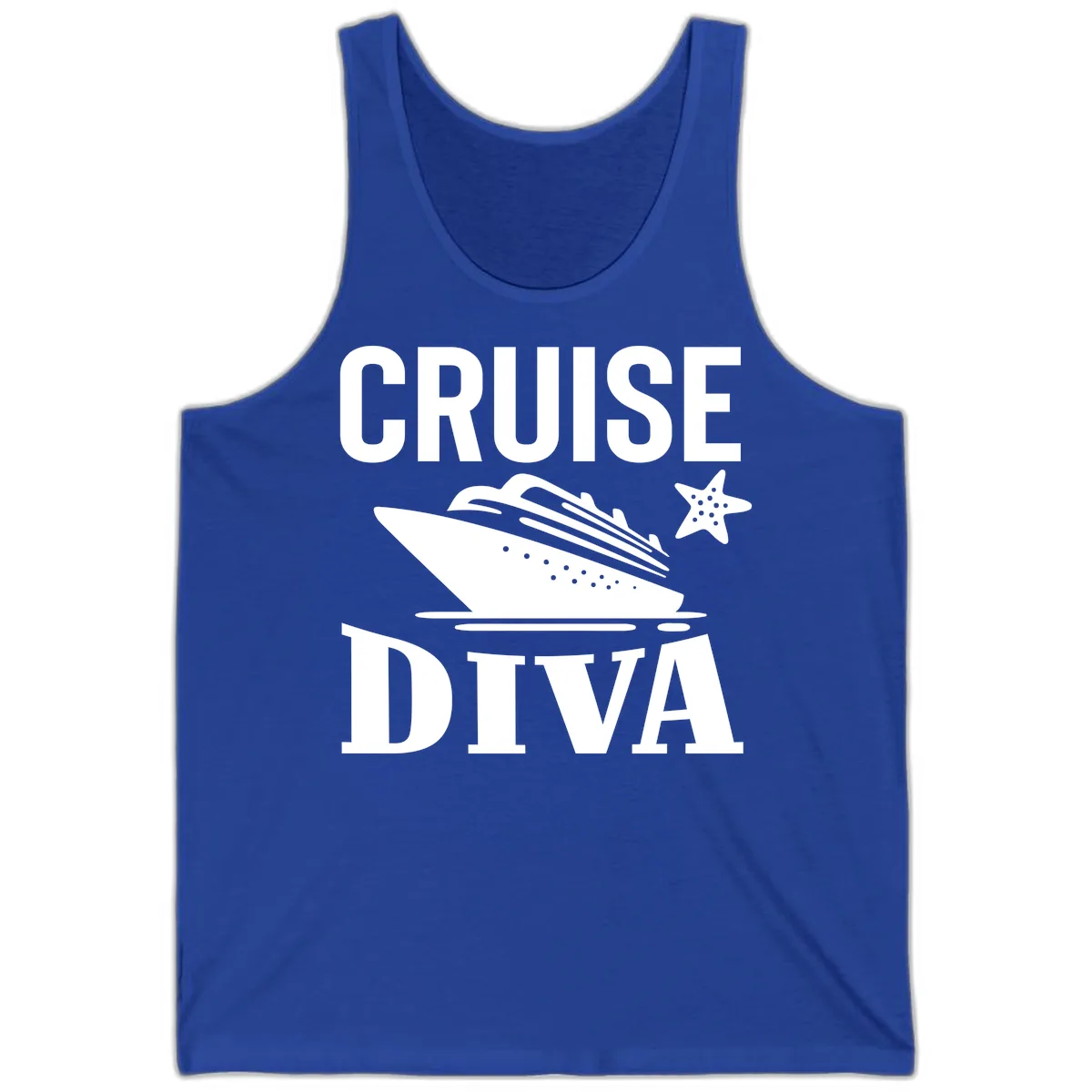 Cruise Diva Tank in True Royal