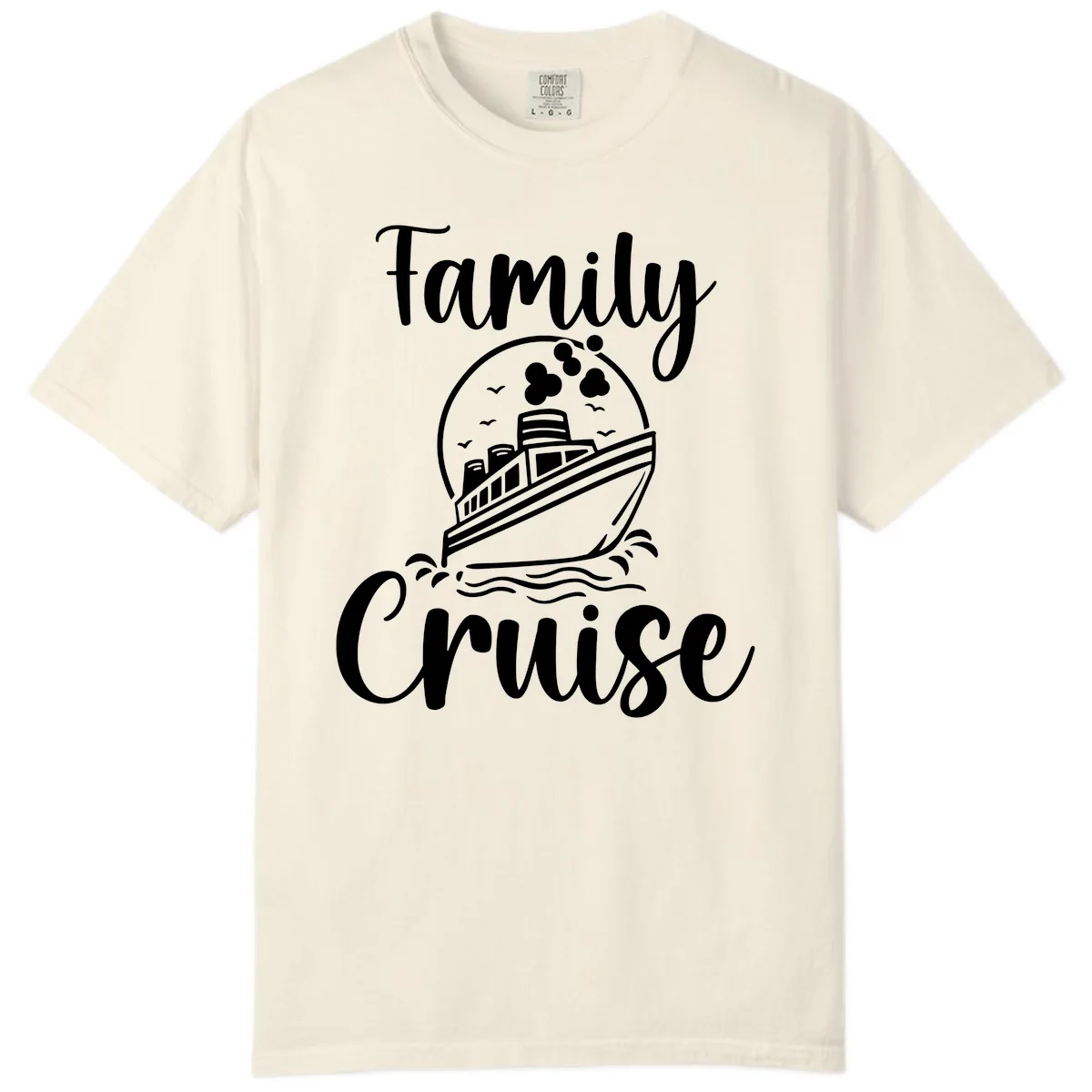 Family Cruise Adventure Ship Comfort Color in Ivory