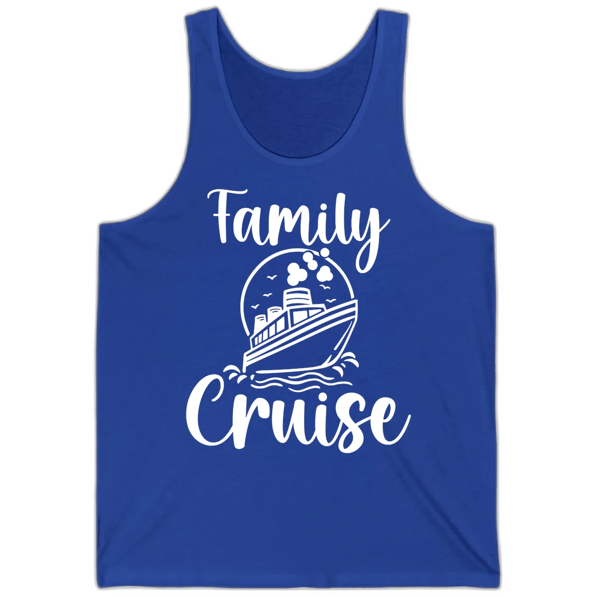 Family Cruise Adventure Ship Tank in True Royal