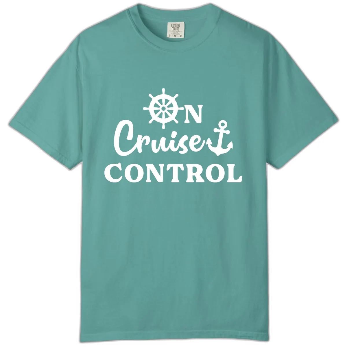 On Cruiset Control Comfort Color in Seafoam