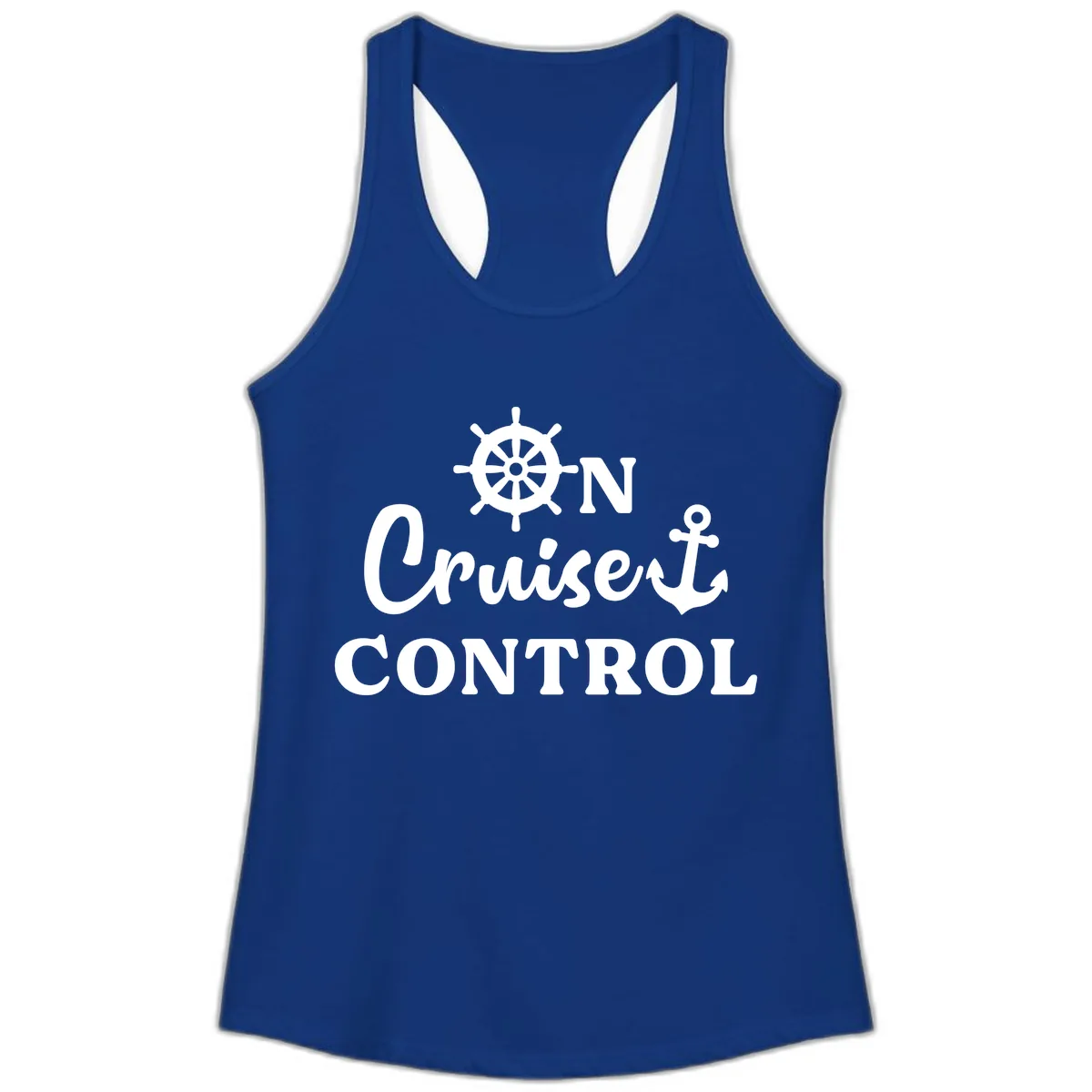 On Cruiset Control Ladies Tank in Solid Royal