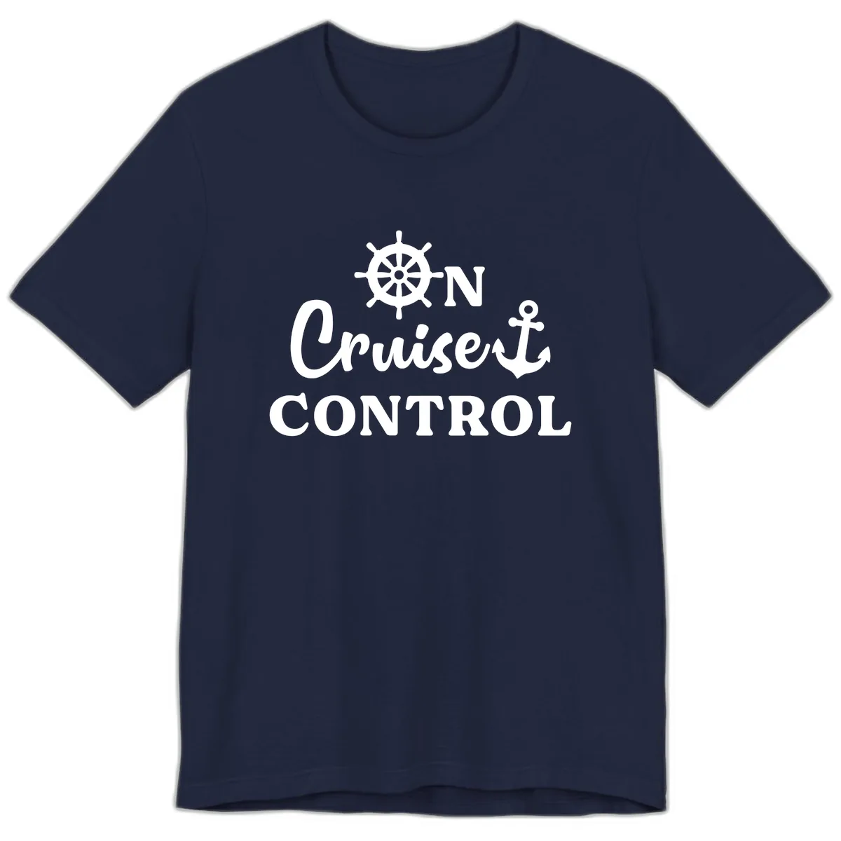 On Cruiset Control Premium T-Shirt in Navy