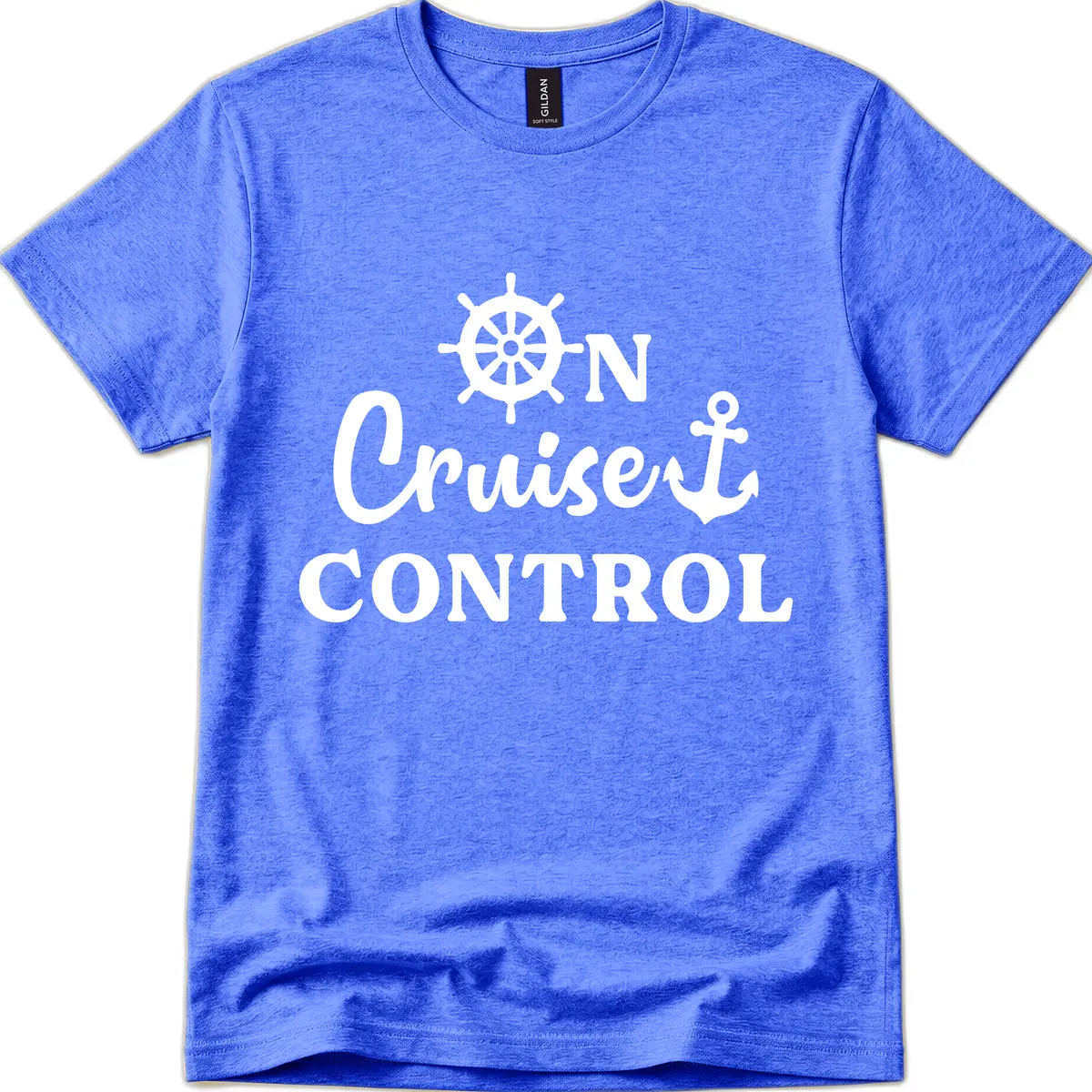 On Cruiset Control T-Shirt in Heather Royal