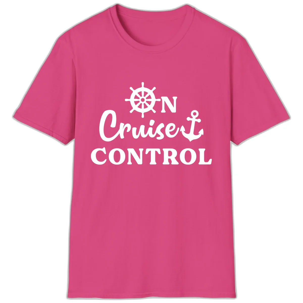 On Cruiset Control T-Shirt in Heliconia