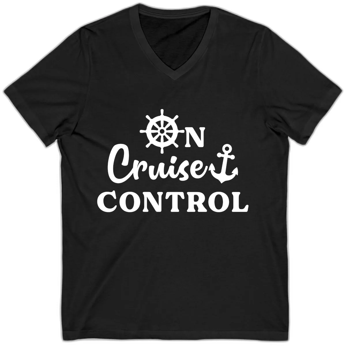 On Cruiset Control V-Neck in Black