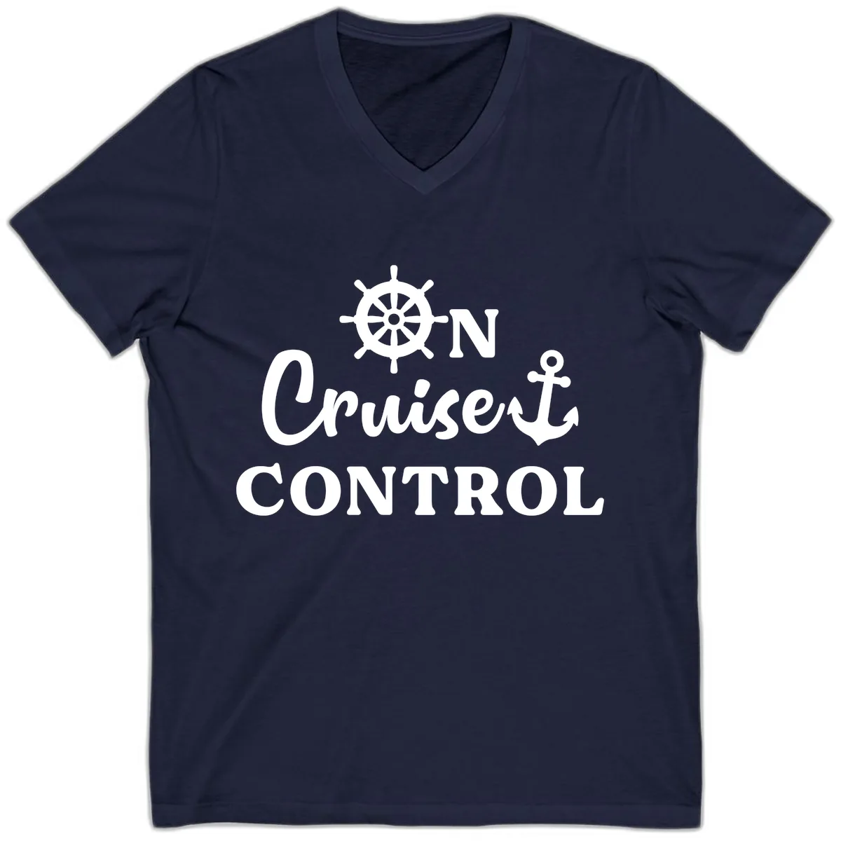 On Cruiset Control V-Neck in Navy
