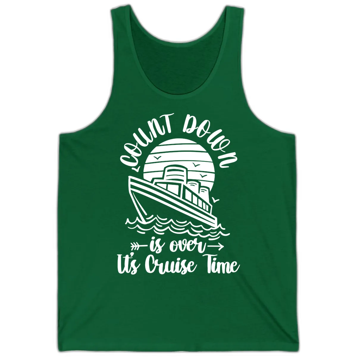 Lobster Do You Want Us Over Cruise Time Tank in Kelly