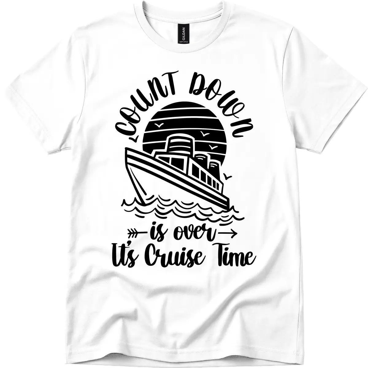 Lobster Do You Want Us Over Cruise Time T-Shirt in White
