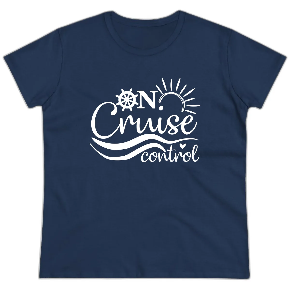On Cruise Control Ladies Tee in Navy