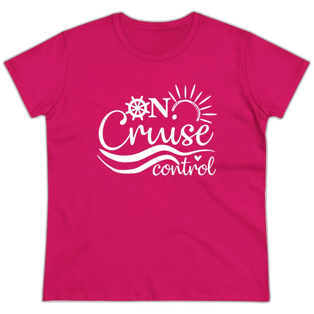 On Cruise Control Ladies Tee in Heliconia