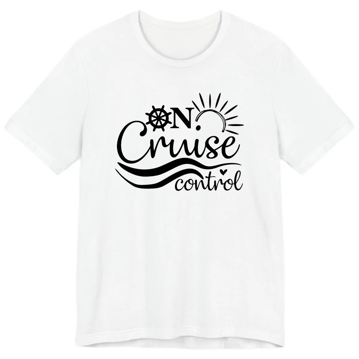 On Cruise Control Premium T-Shirt in White
