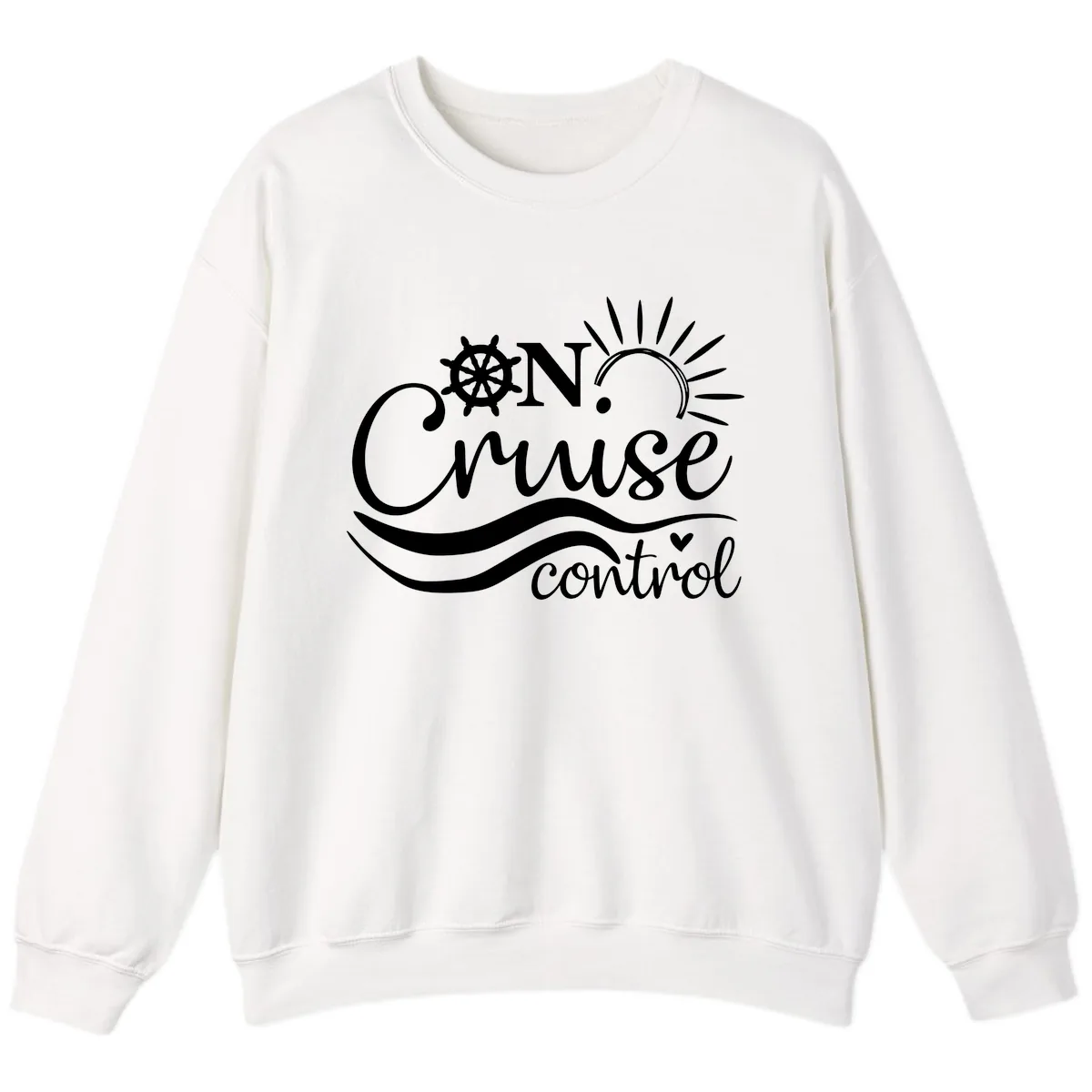 On Cruise Control Sweatshirt in White