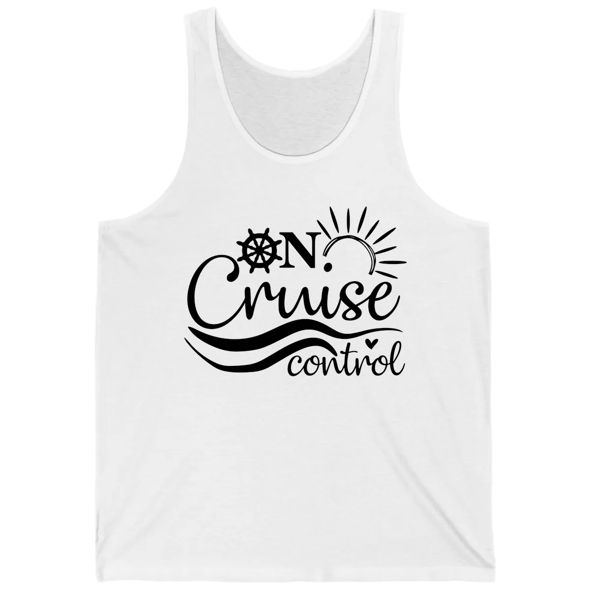 On Cruise Control Tank in White