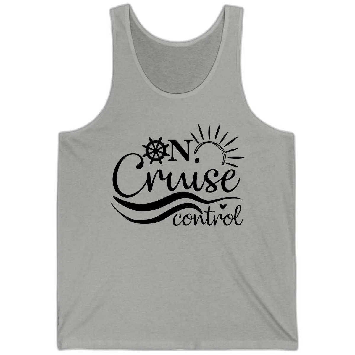 On Cruise Control Tank in Athletic Heather