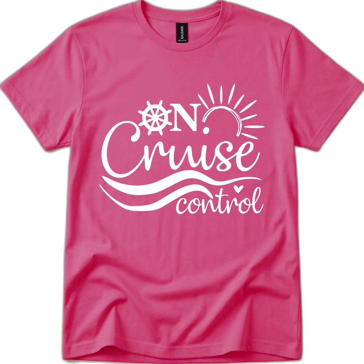 On Cruise Control T-Shirt in Heliconia