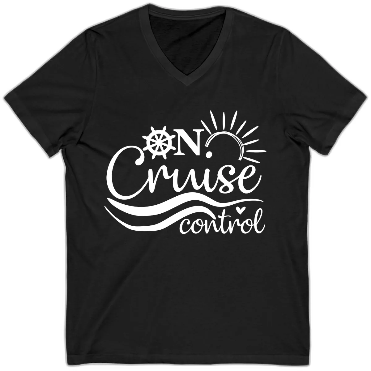 On Cruise Control V-Neck in Black