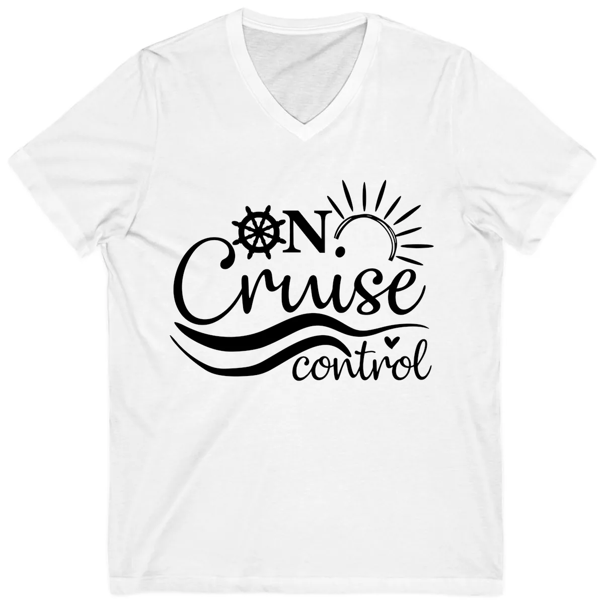 On Cruise Control V-Neck in White