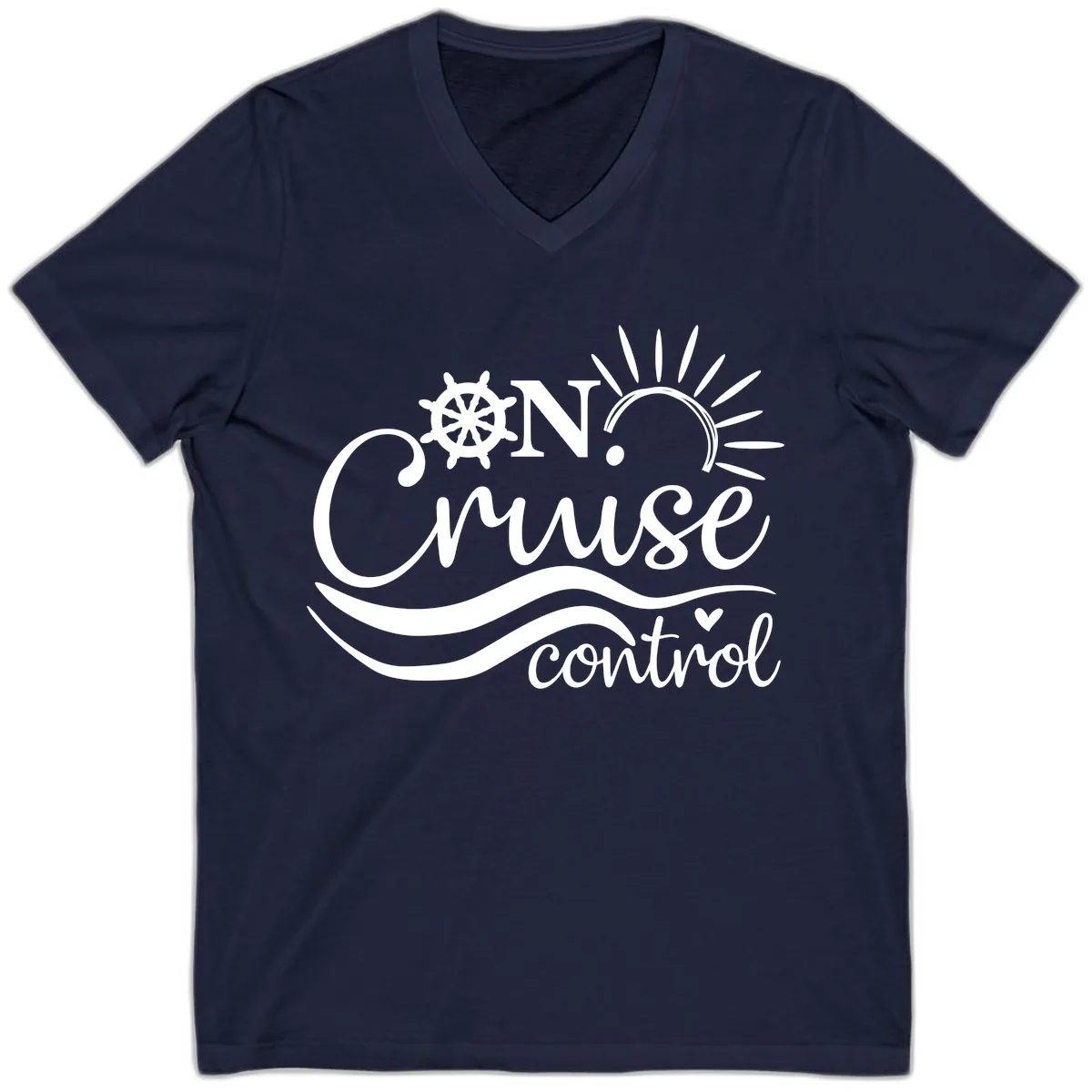 On Cruise Control V-Neck in Navy