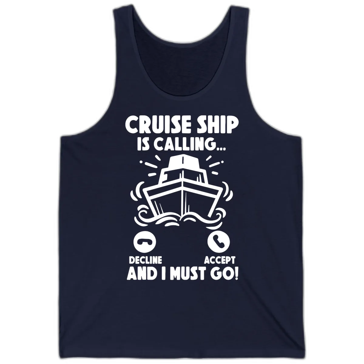 Cruise Ship Is Calling Tank in Navy