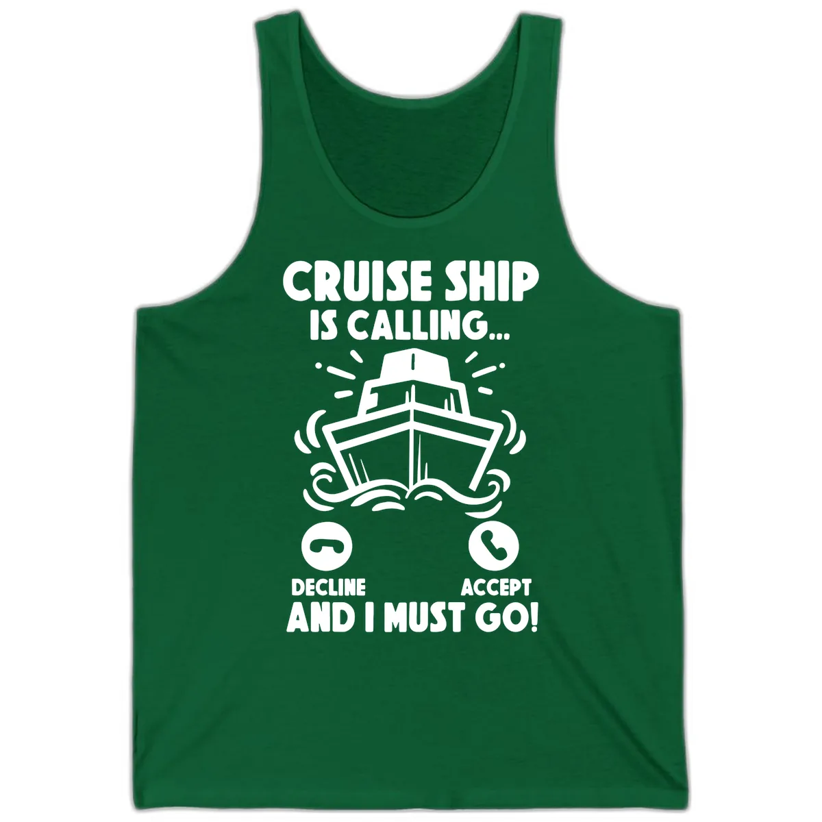 Cruise Ship Is Calling Tank in Kelly