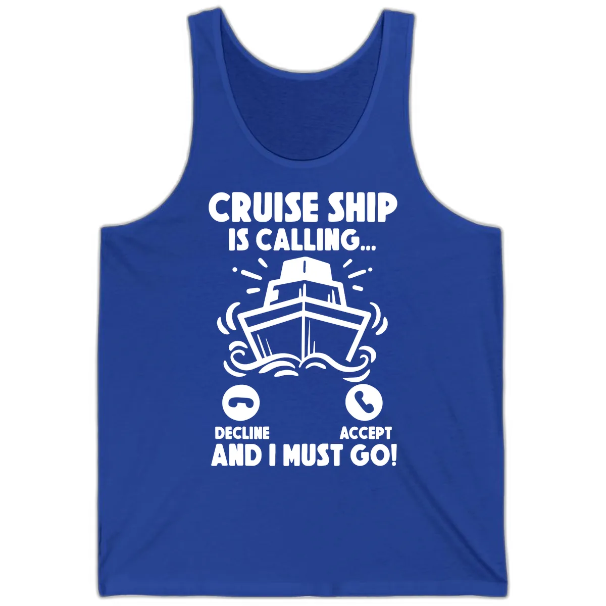 Cruise Ship Is Calling Tank in True Royal