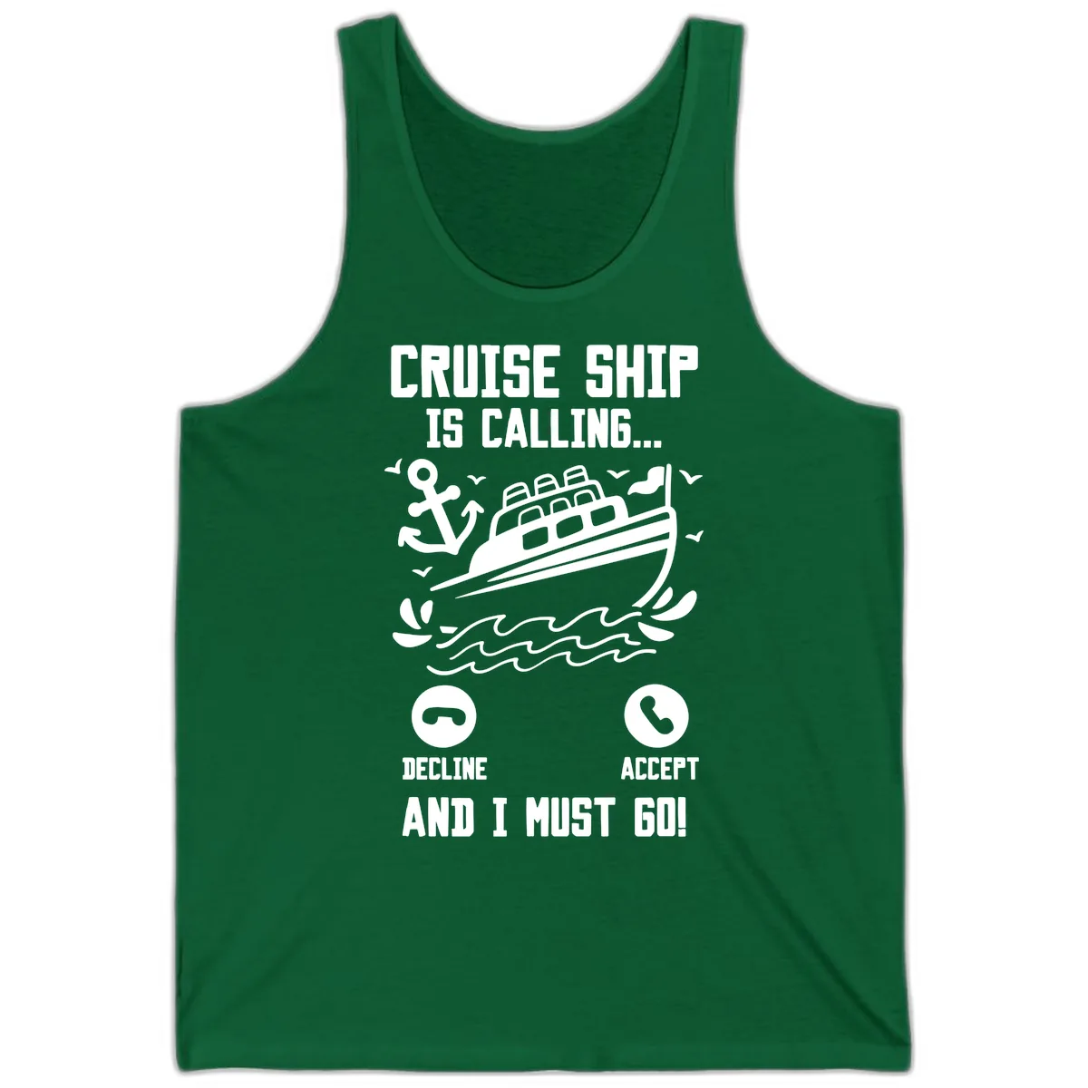 Cruise Ship Is Calling Tank in Kelly