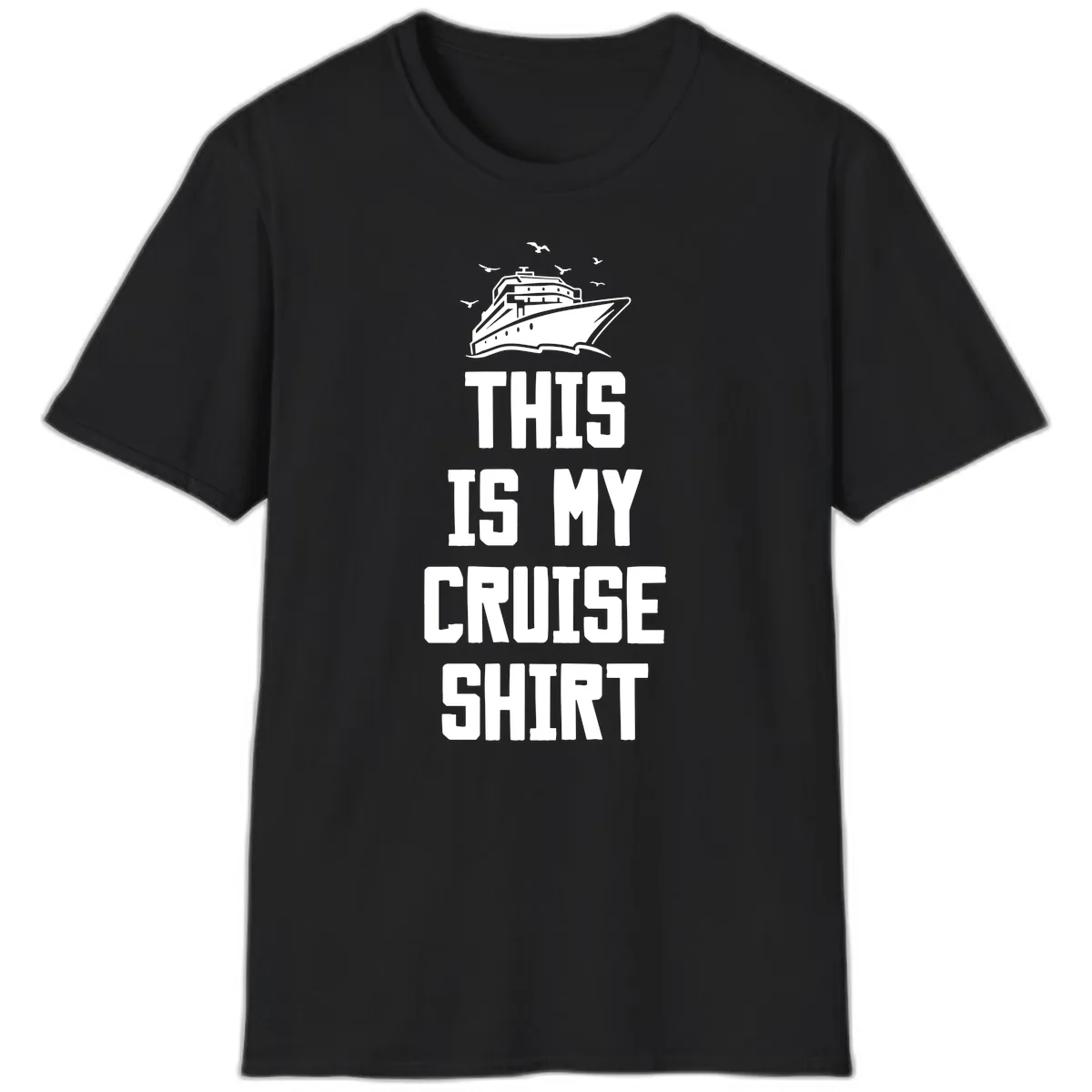 This Is My Cruise Shirt T-Shirt in Black