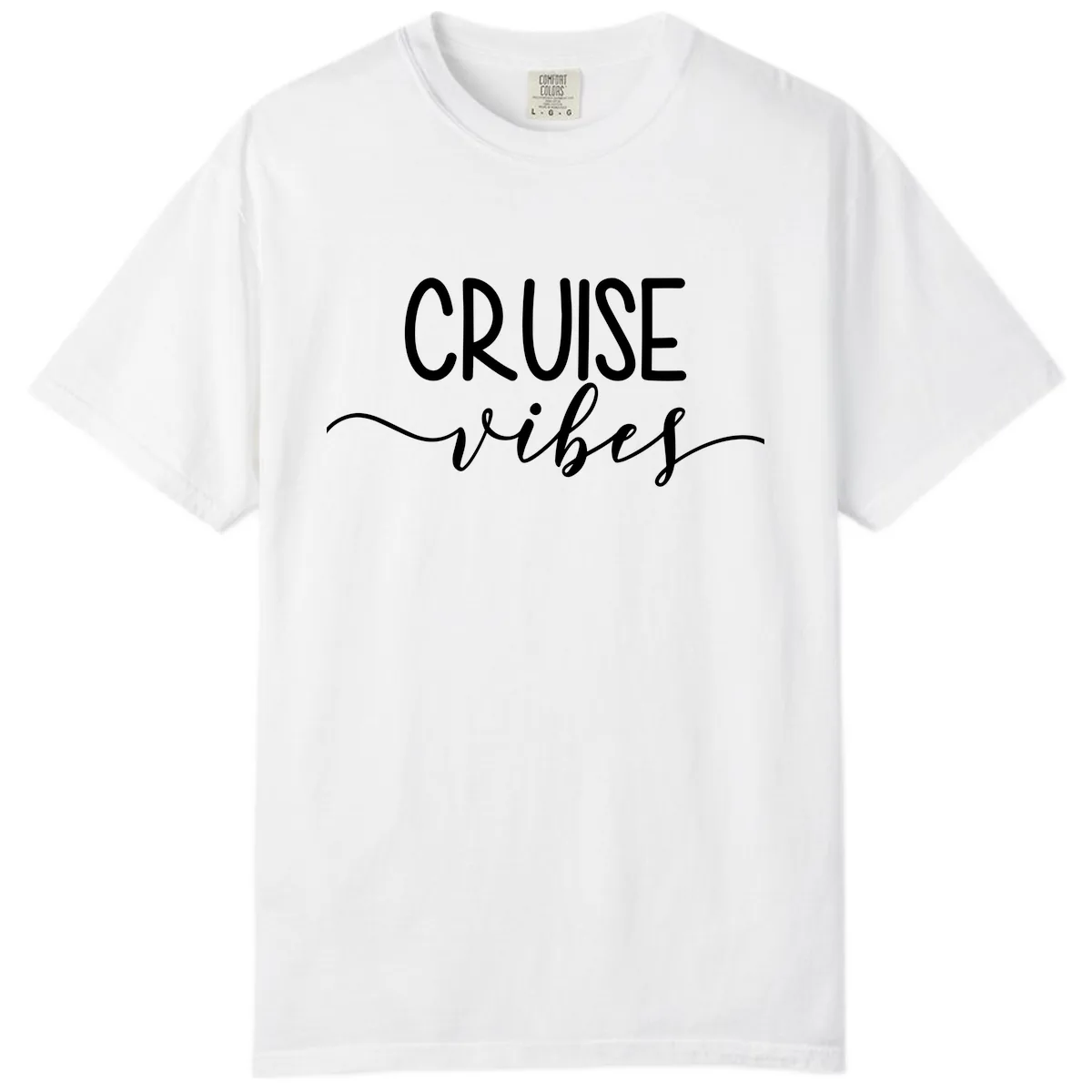 Cruise Vibes Comfort Color in White