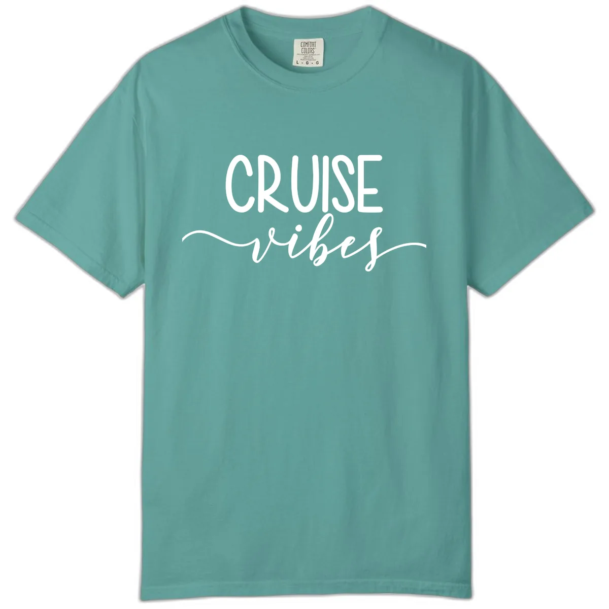 Cruise Vibes Comfort Color in Seafoam