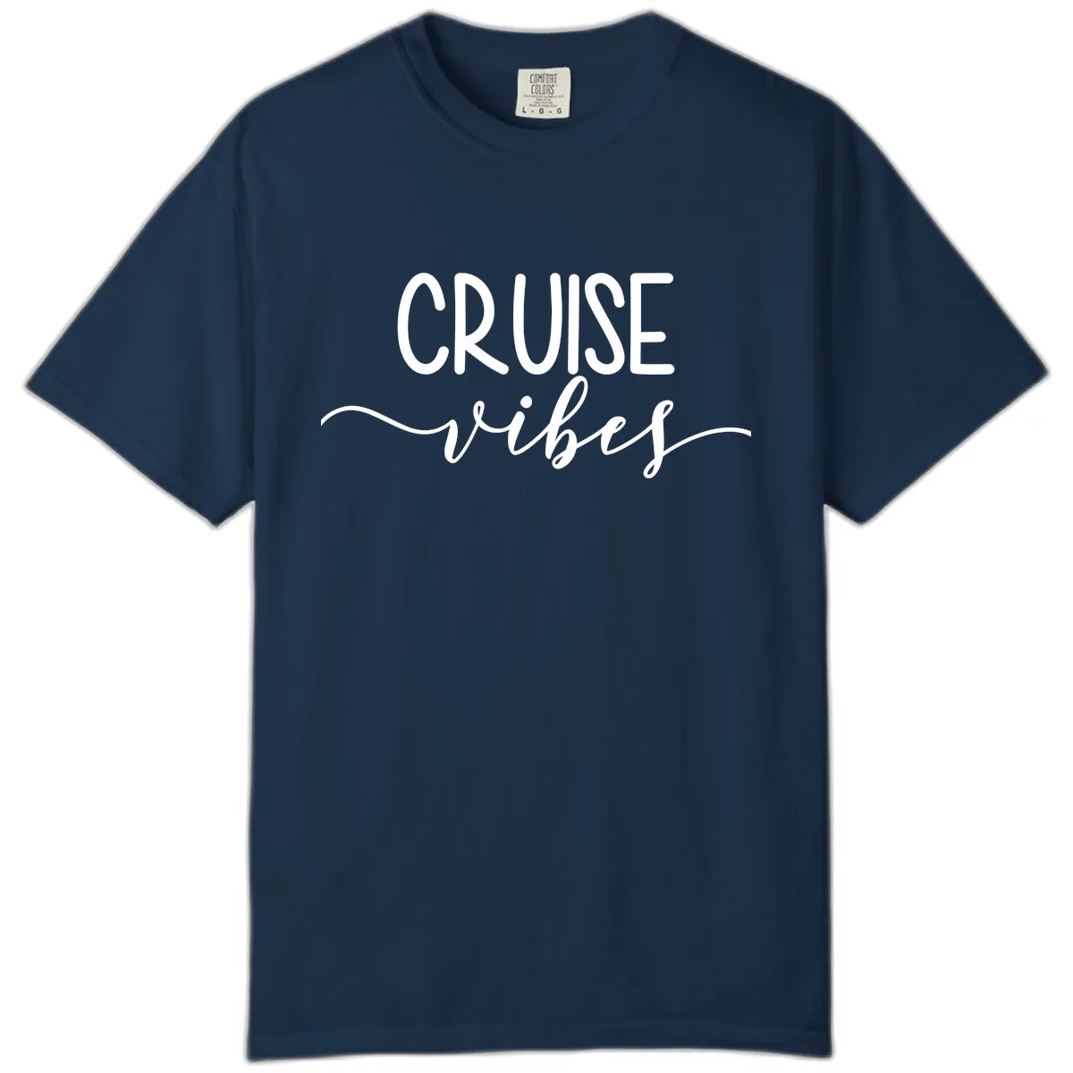 Cruise Vibes Comfort Color in True Navy