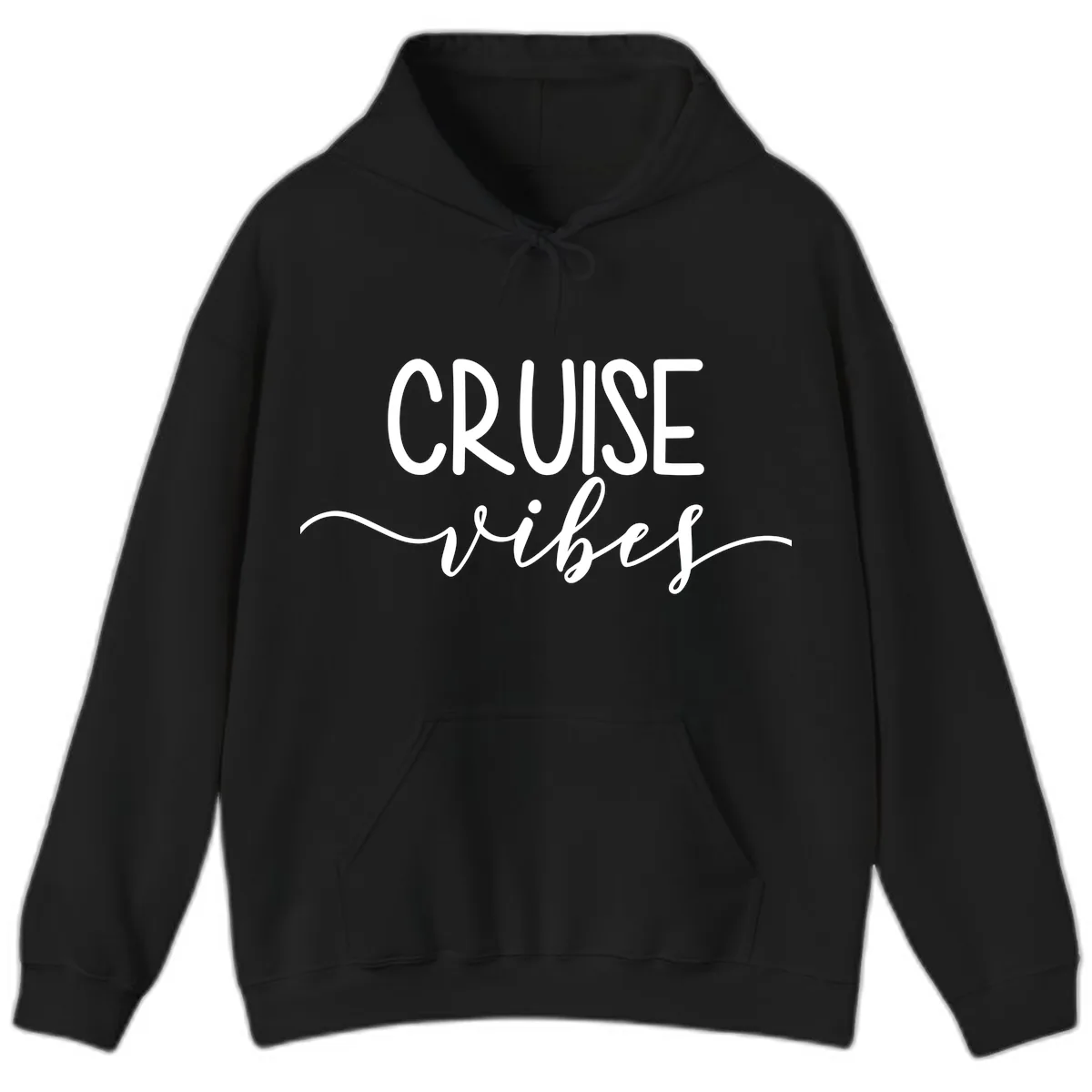 Cruise Vibes Hoodie in Black