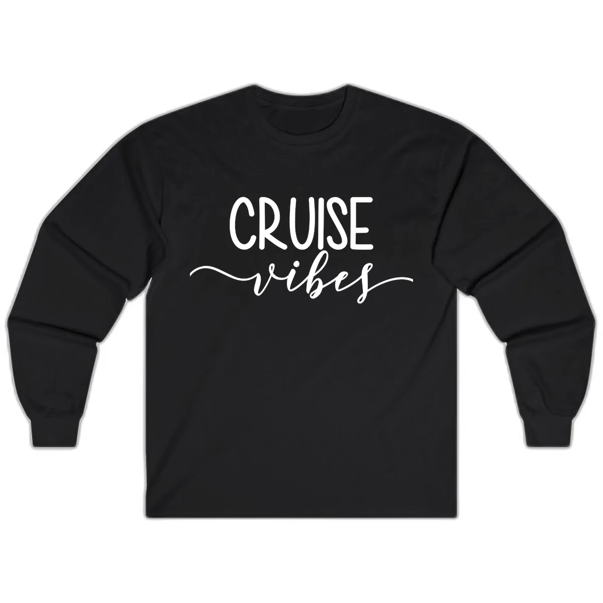 Cruise Vibes Long Sleeve in Black