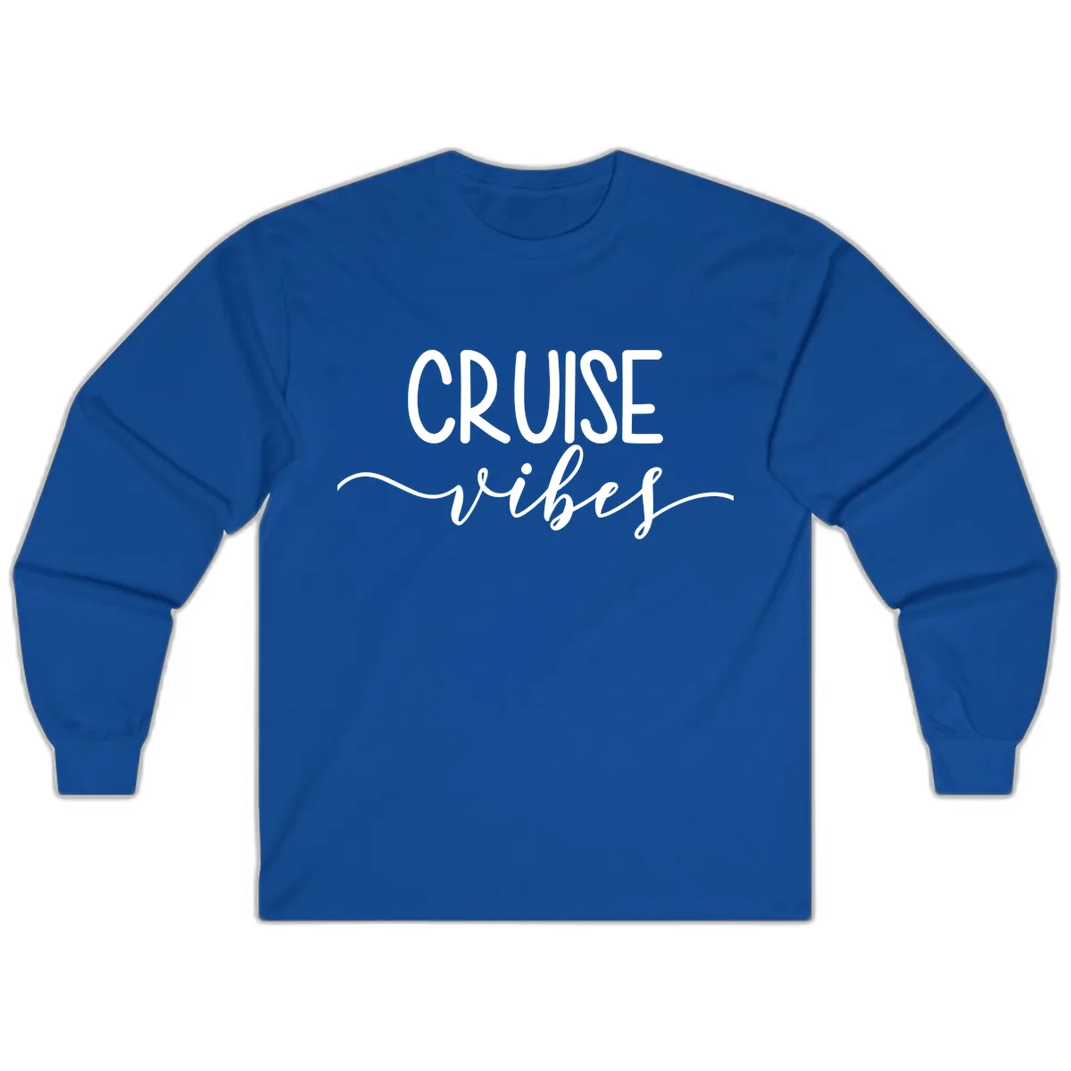 Cruise Vibes Long Sleeve in Royal
