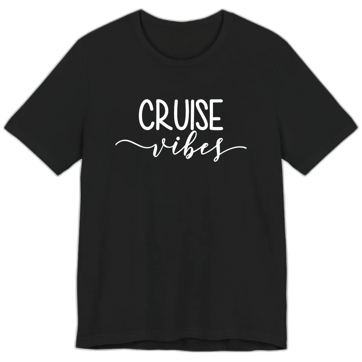 Cruise Vibes Premium T-Shirt in Black