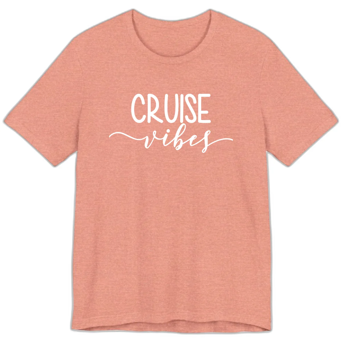 Cruise Vibes Premium T-Shirt in Heather Sunset