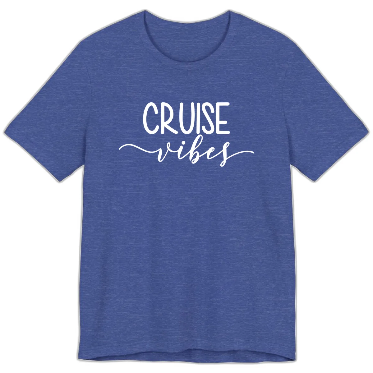 Cruise Vibes Premium T-Shirt in Heather True Royal