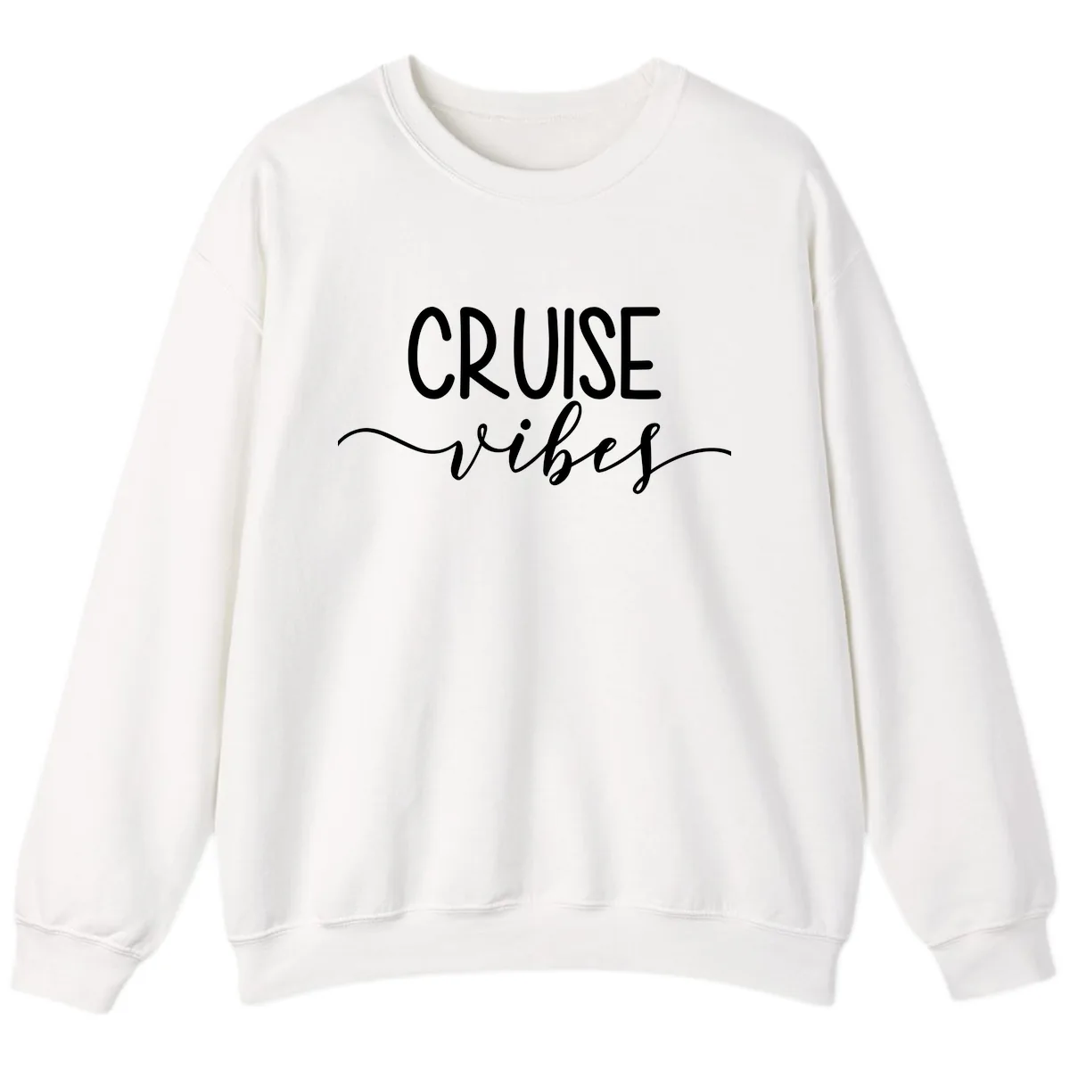 Cruise Vibes Sweatshirt in White