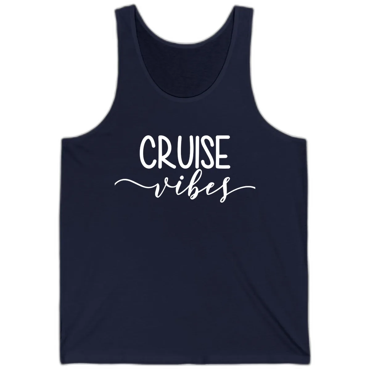 Cruise Vibes Tank in Navy