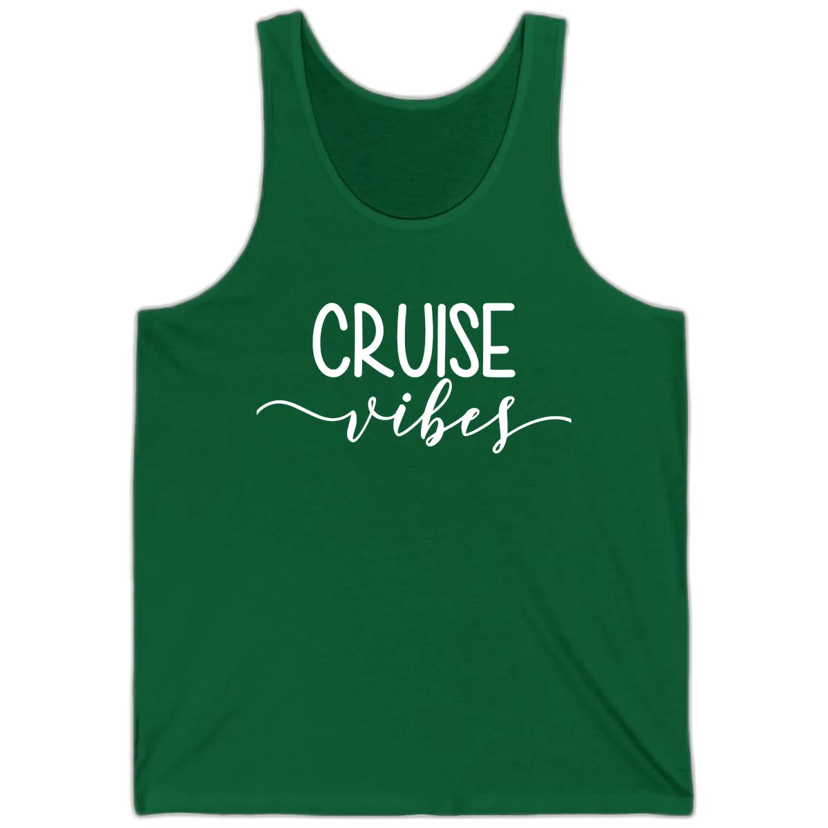 Cruise Vibes Tank in Kelly