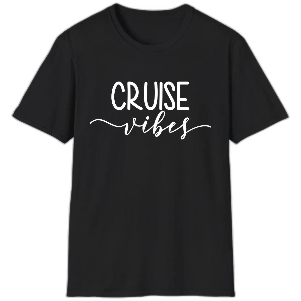 Cruise Vibes T-Shirt in Black